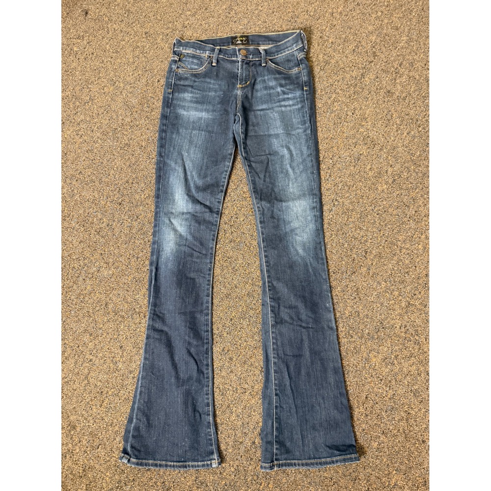 Agolde Boot Cut Jeans Dark Wash Women's Size 26 Made in USA $268